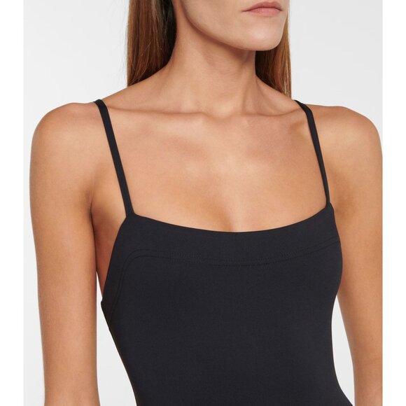 WARDROBE.NYC Black Spaghetti Strap Swimsuit Size Medium NEW NWT - Picture 5 of 5